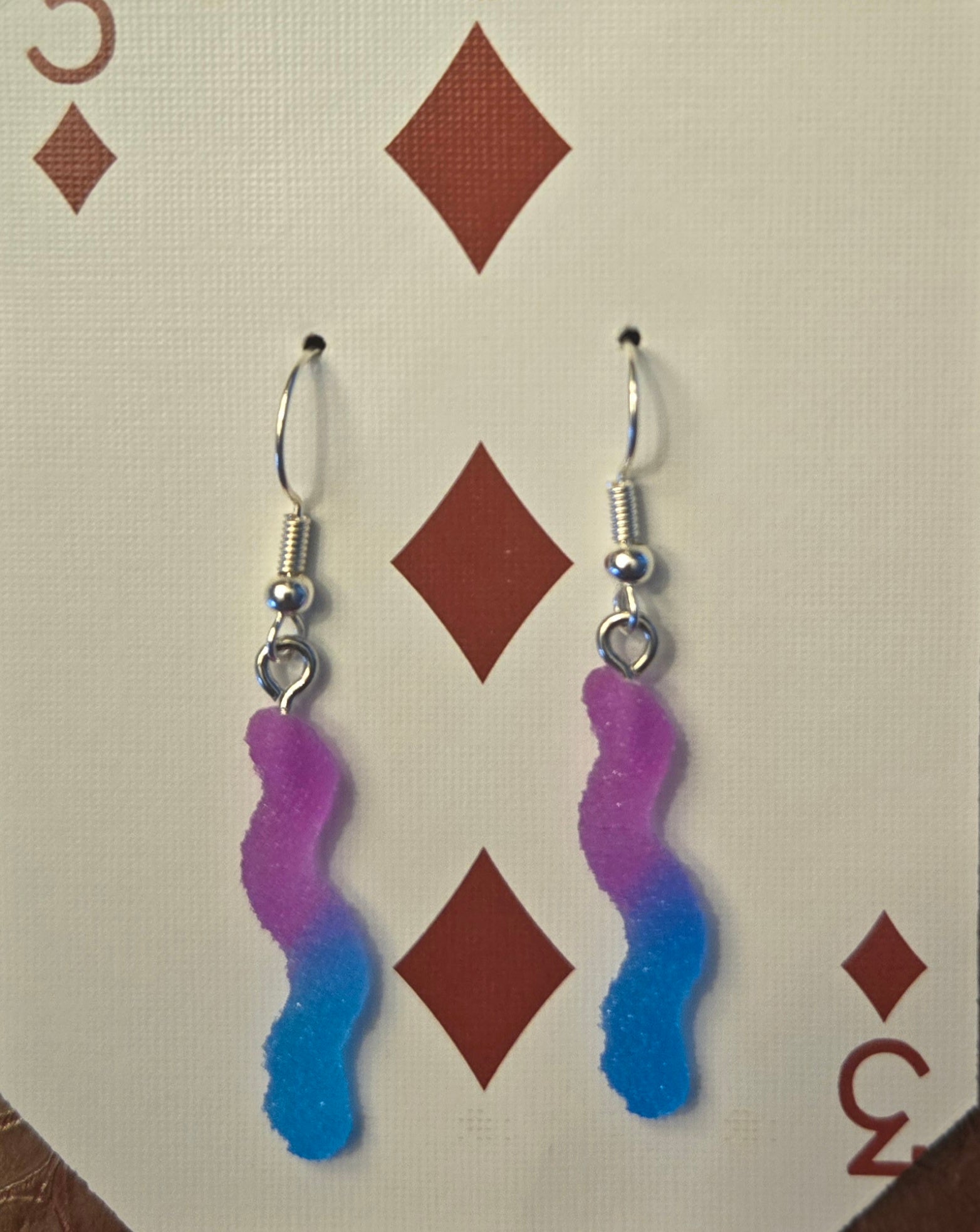 Gummy Worm Earrings