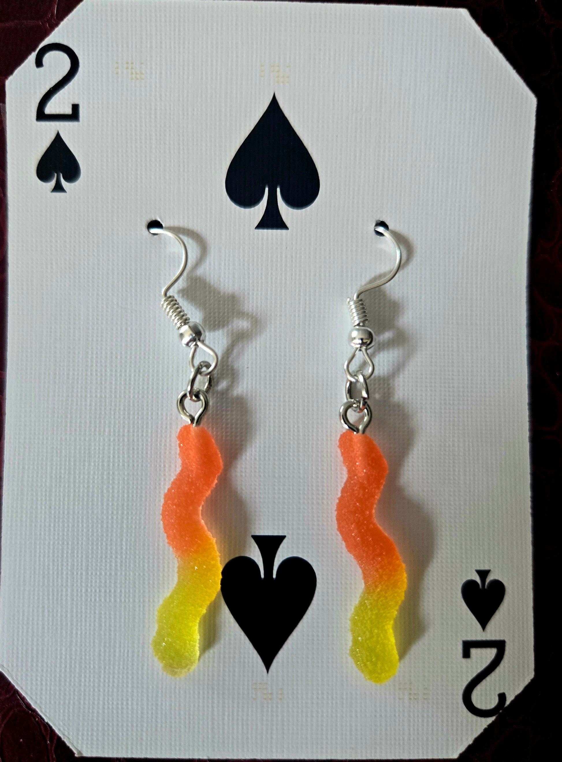 Gummy Worm Earrings