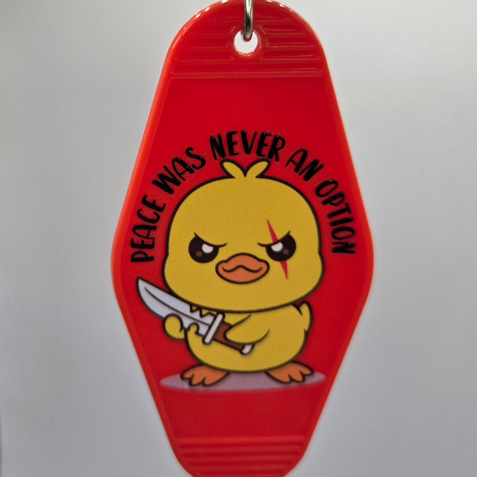 Stabby Duck Keychain