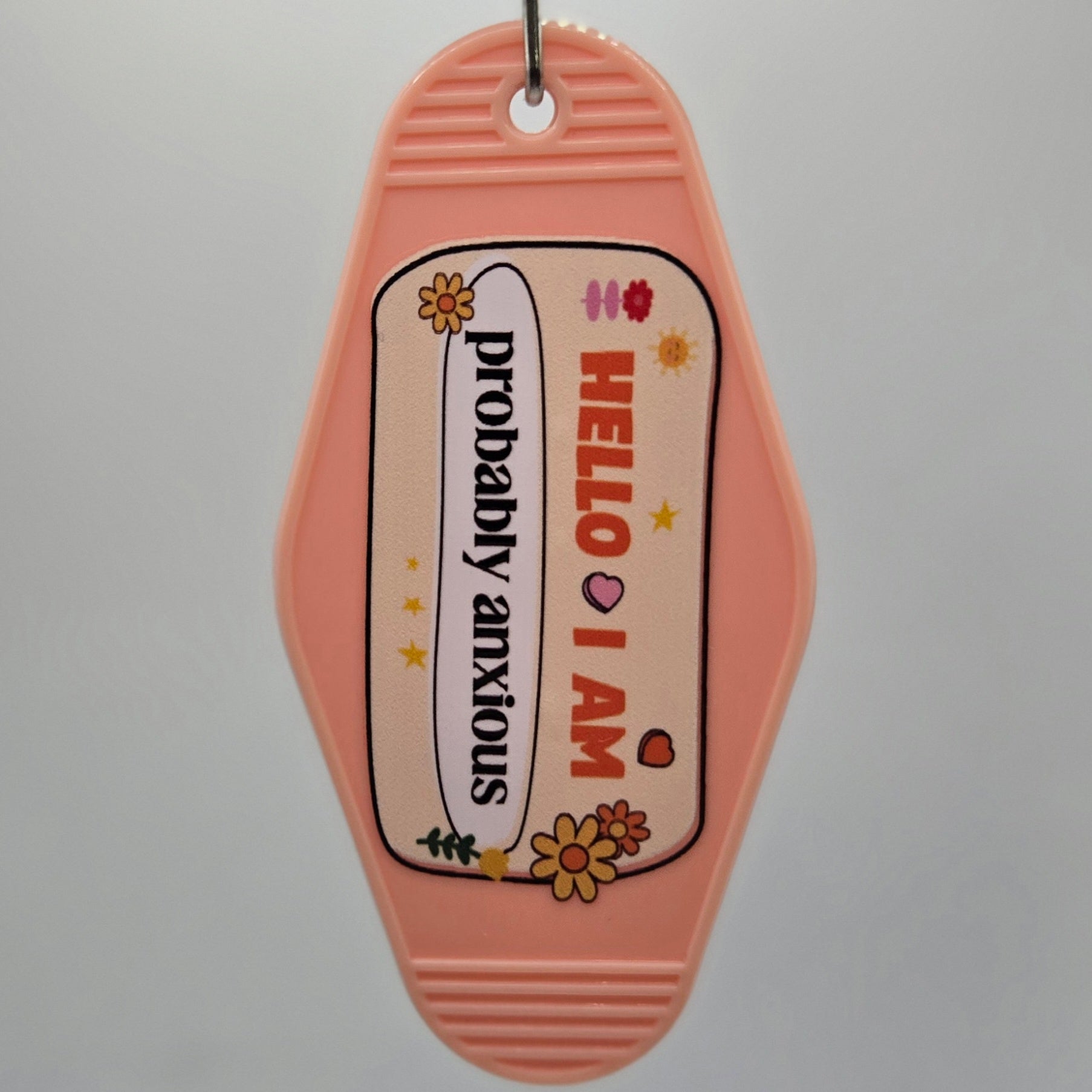 Probably Anxious Keychain