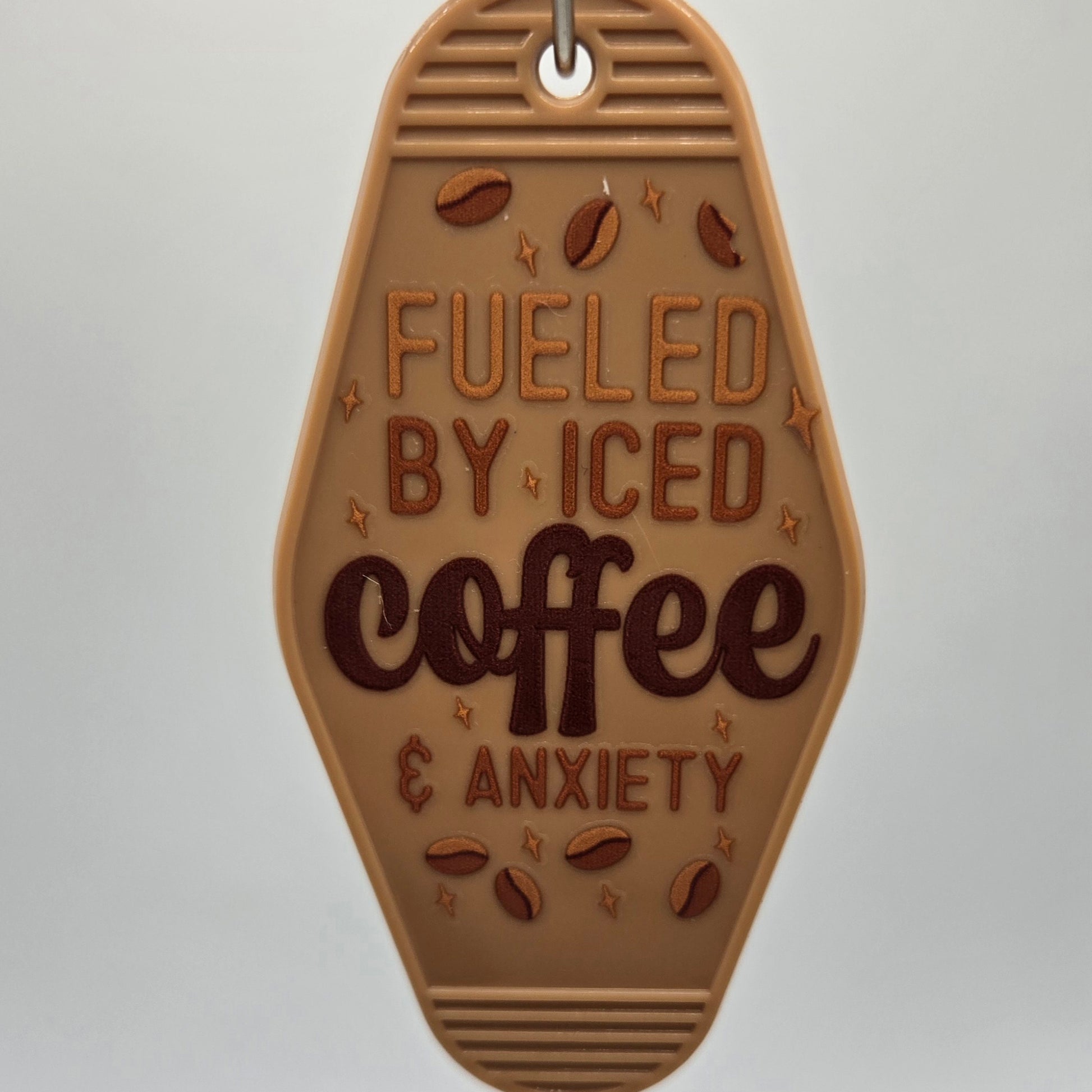 Coffee and Anxiety Keychain
