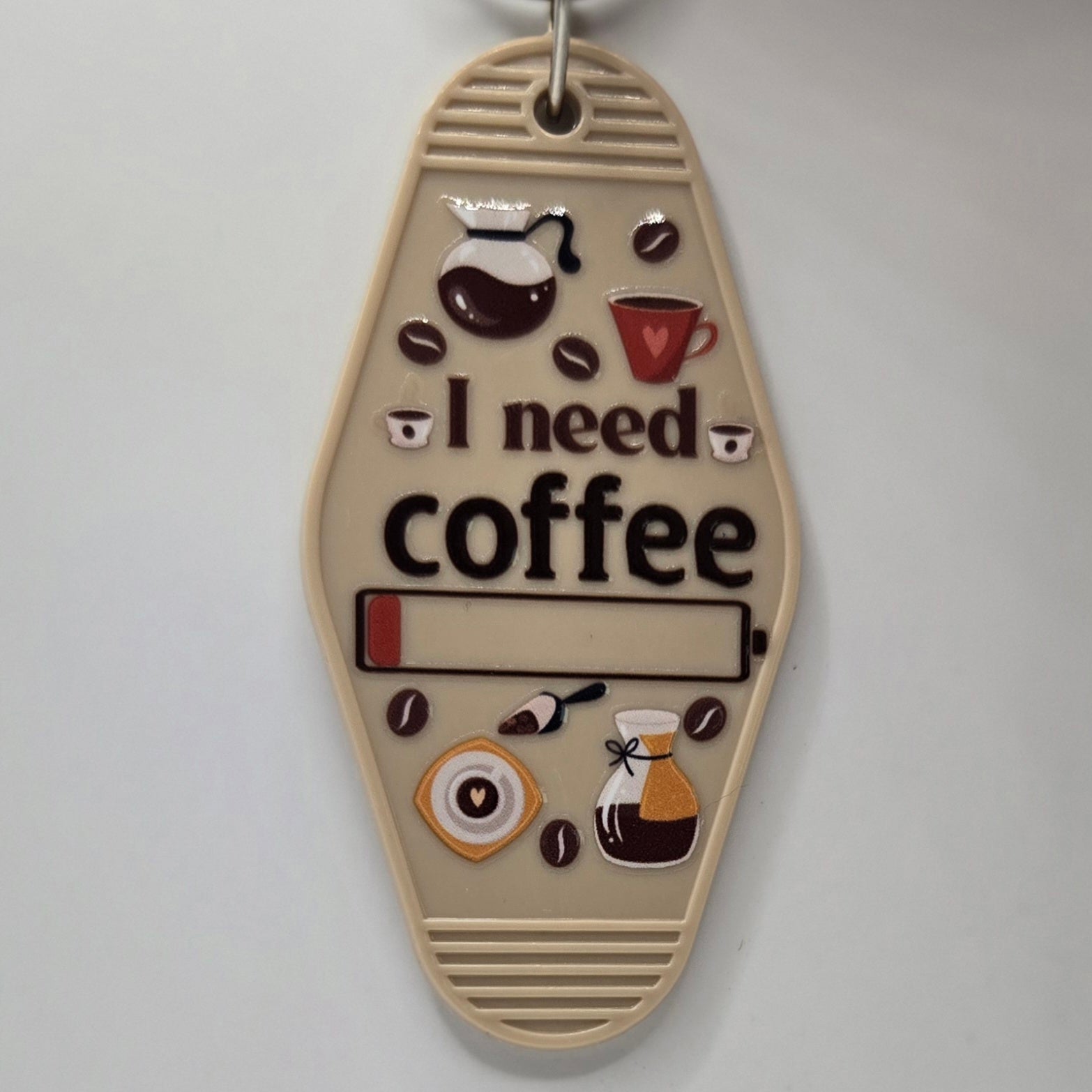 I need coffee Keychain