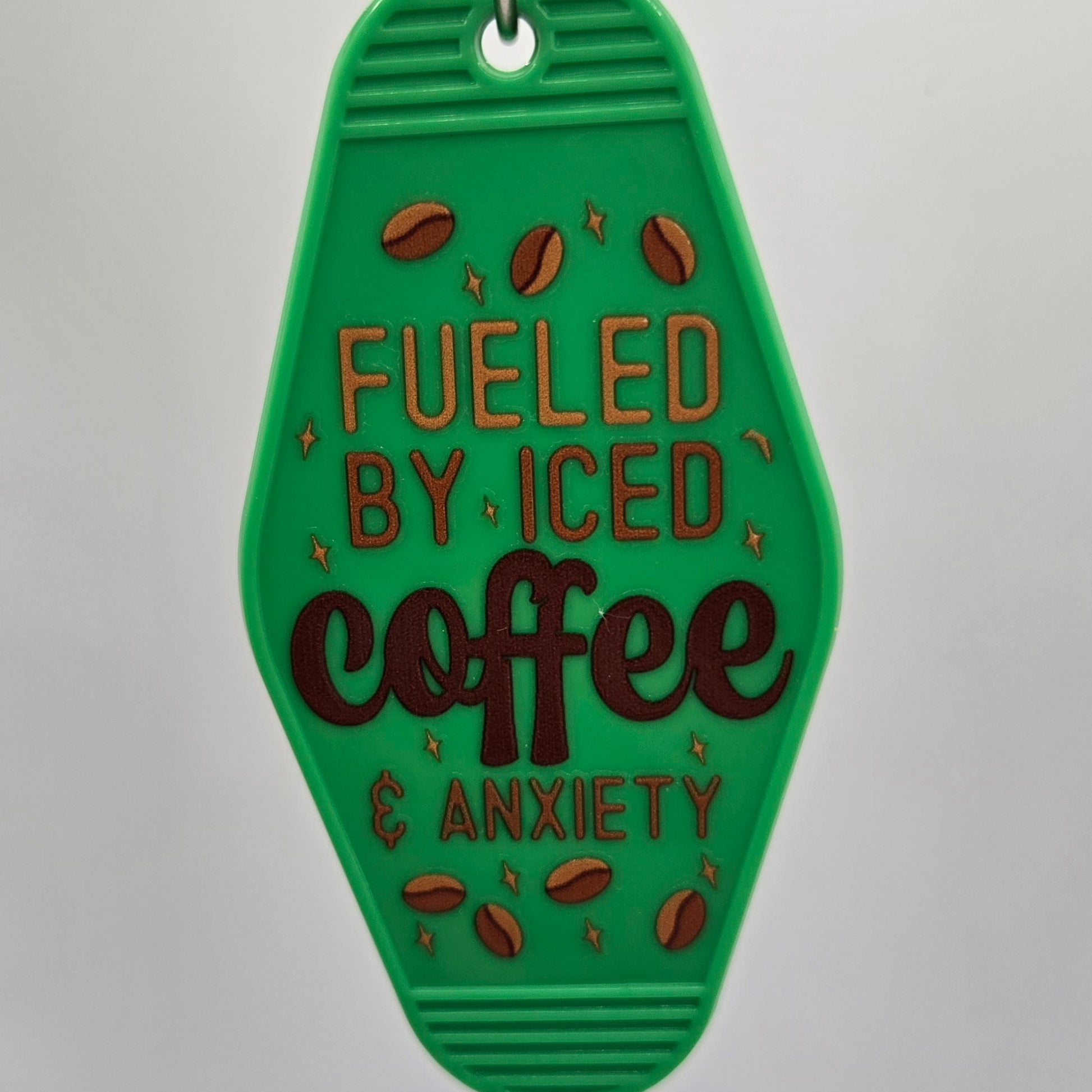 Coffee and Anxiety Keychain