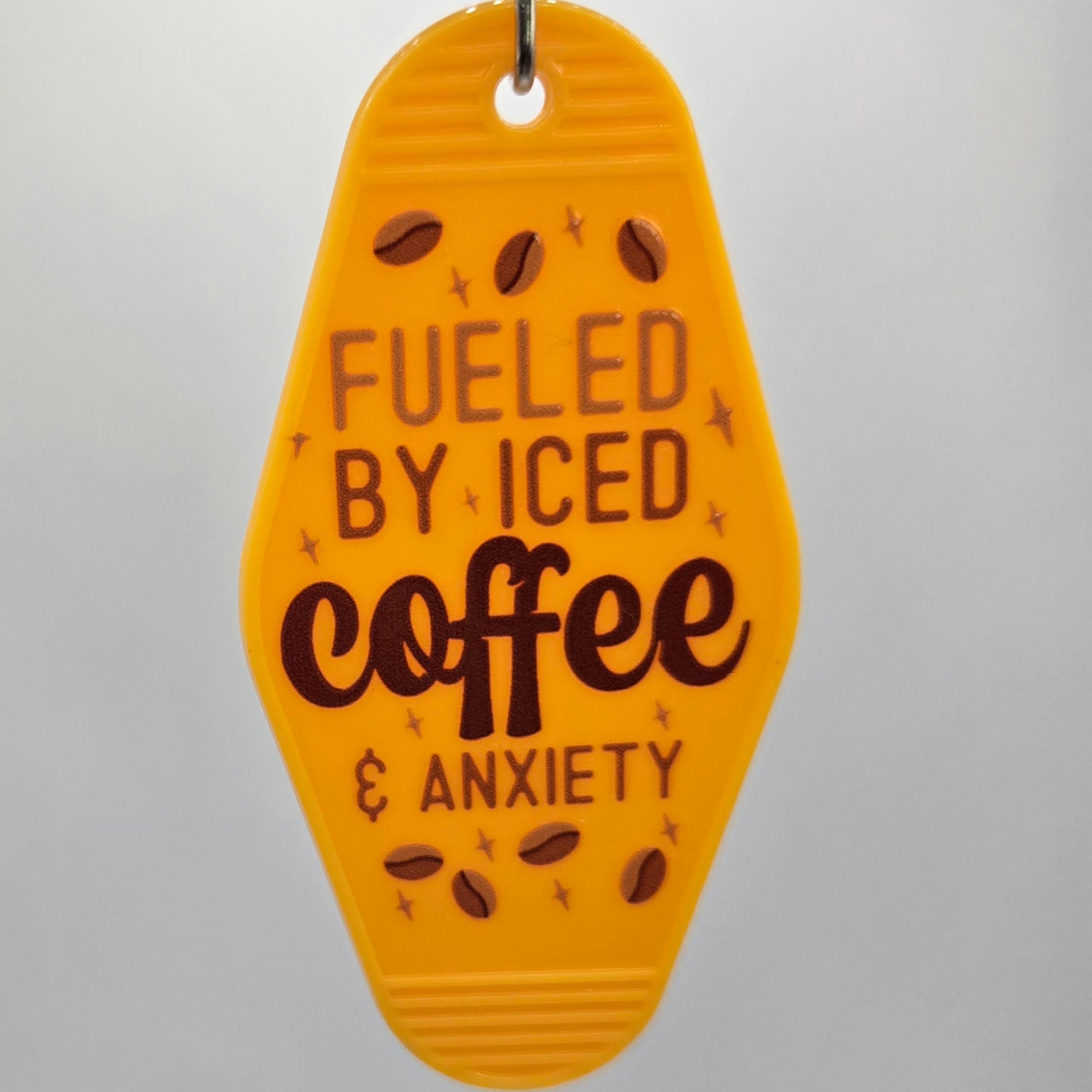 Coffee and Anxiety Keychain