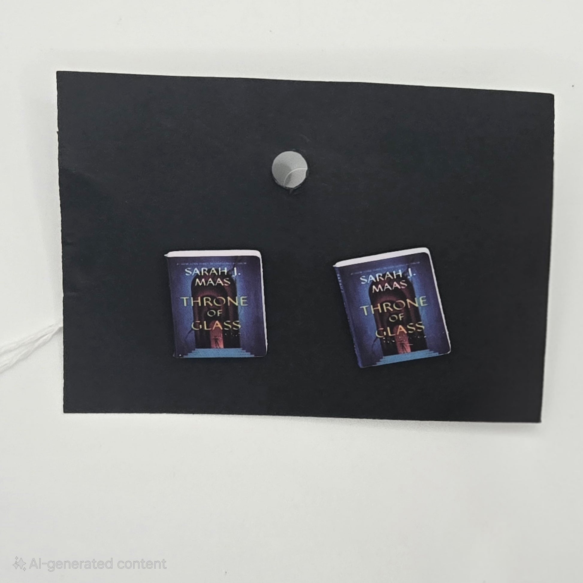 Throne of Glass Book Earrings