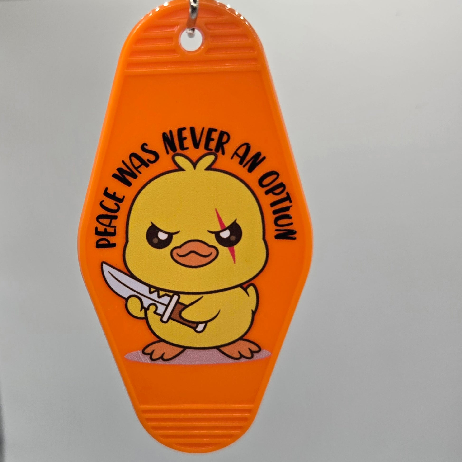Stabby Duck Keychain