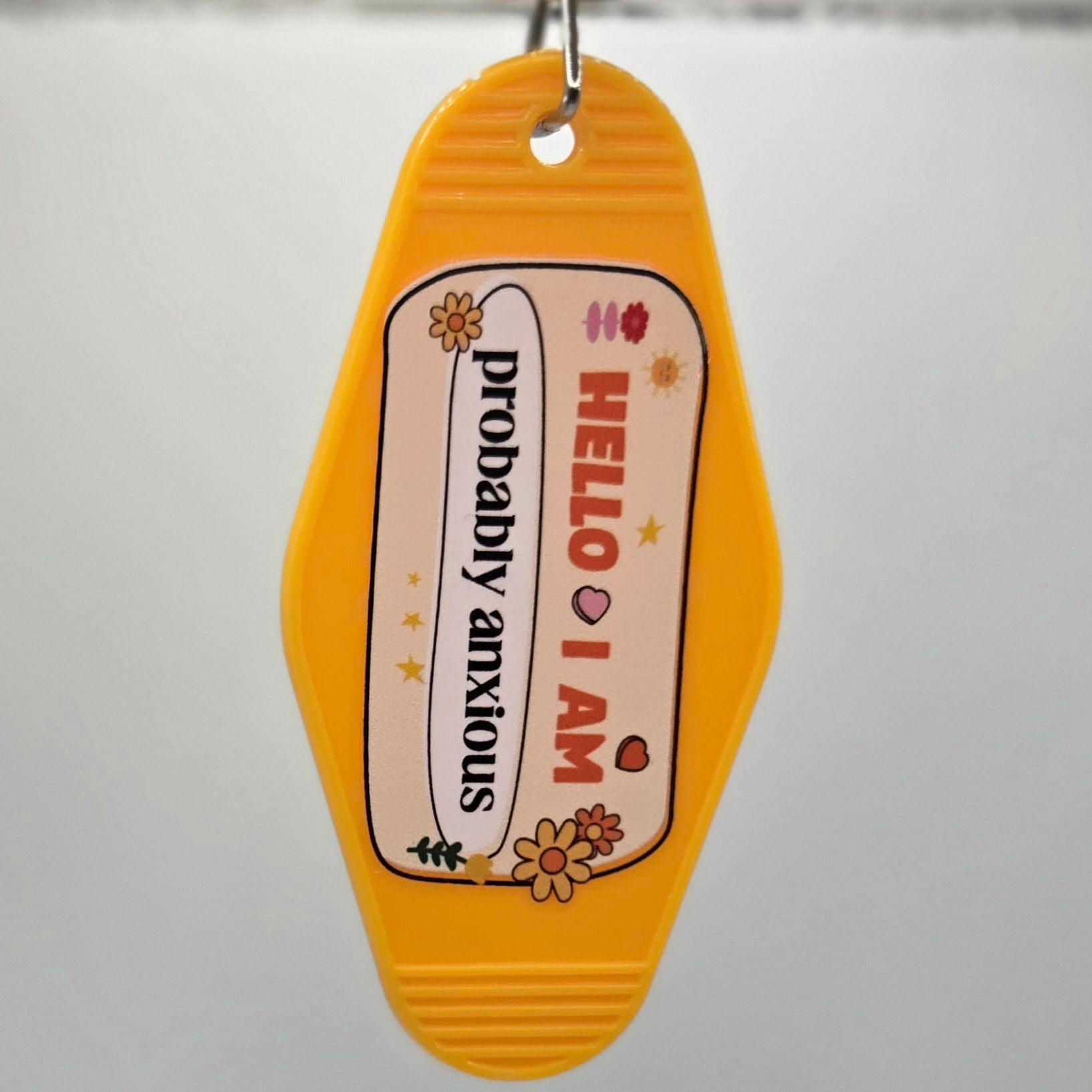Probably Anxious Keychain