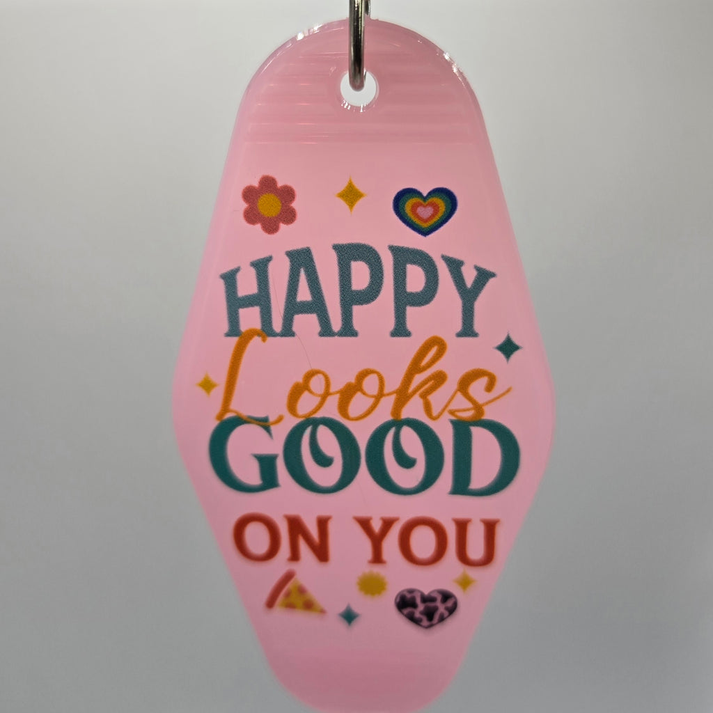 Happy Keychain