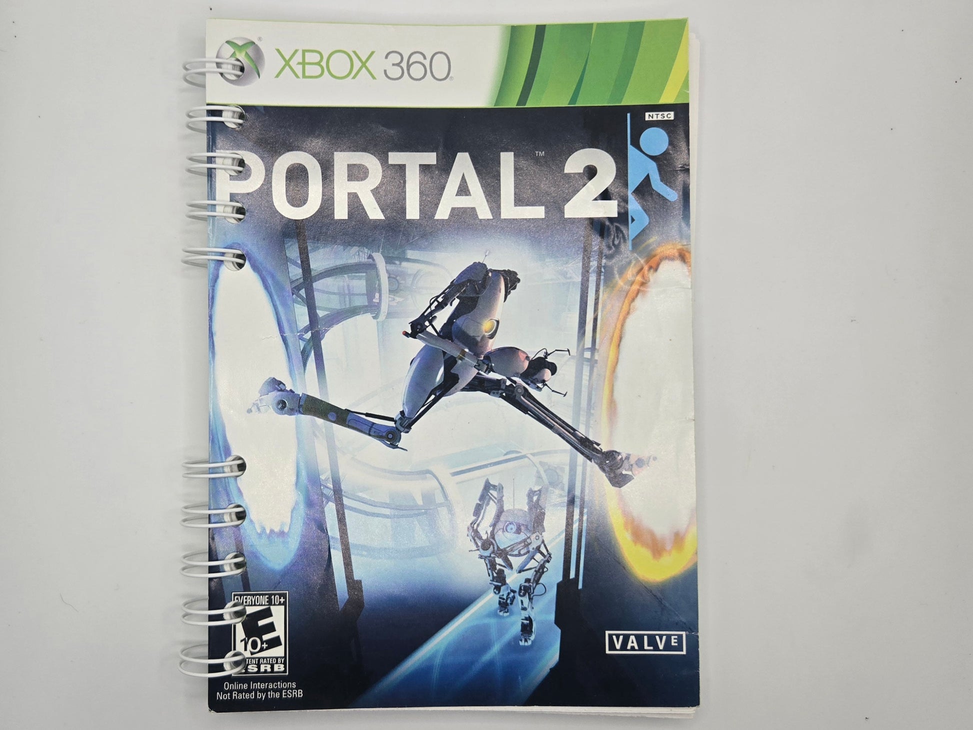 Portal 2 Notebook/Sketchbook