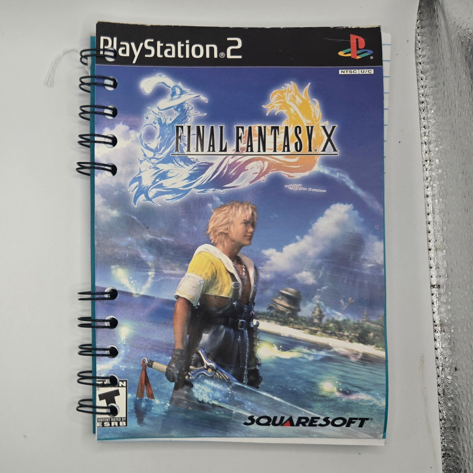 Final Fantasy X Notebook/Sketchbook