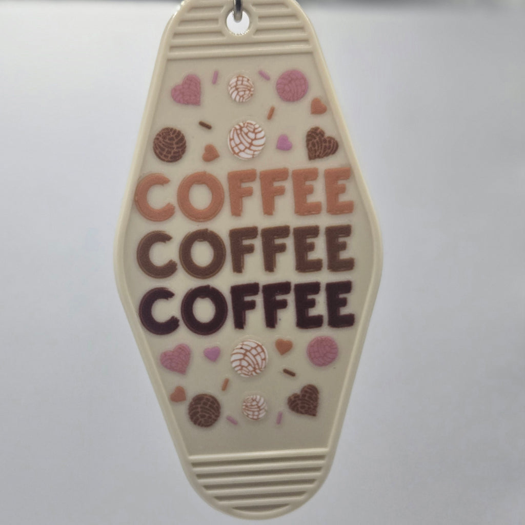 Coffee Coffee Coffee Keychain