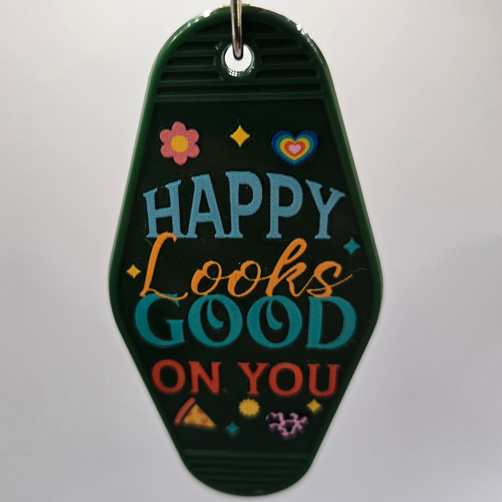 Happy Keychain