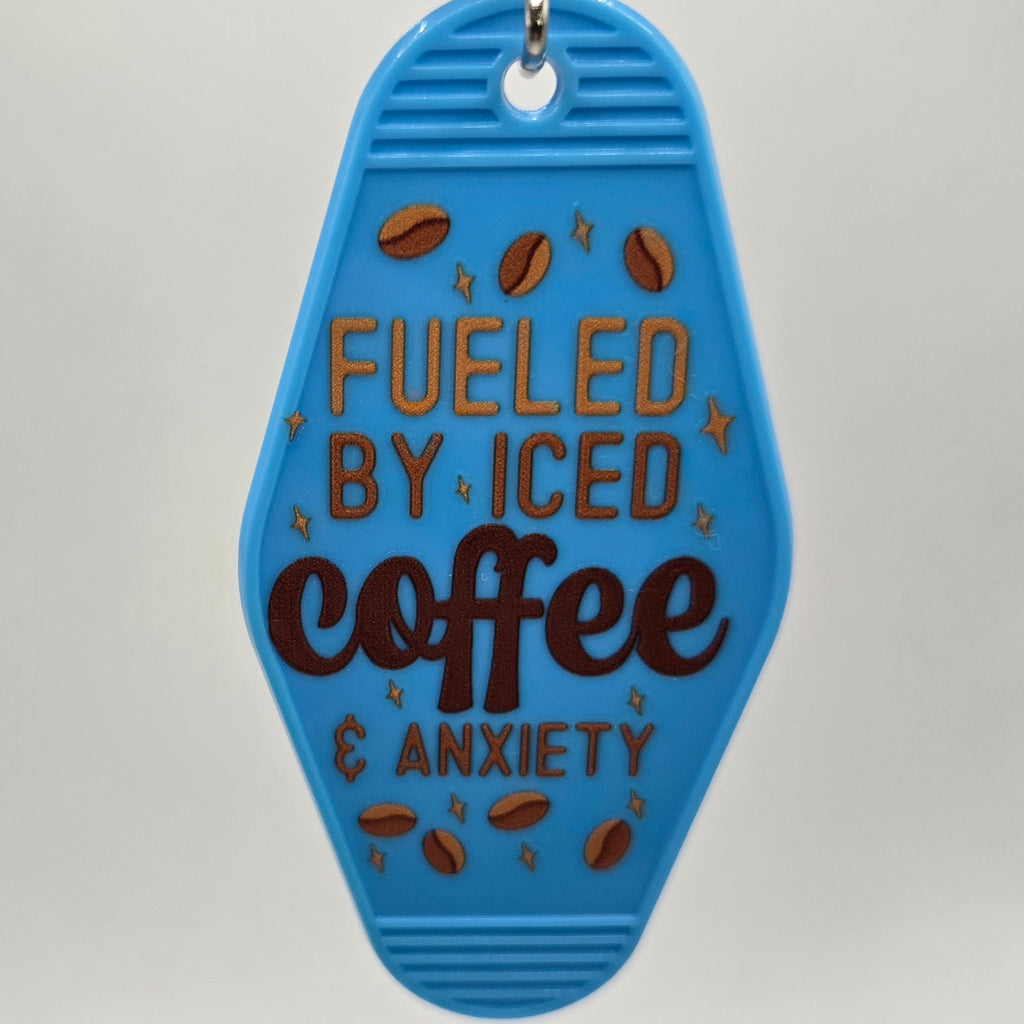 Coffee and Anxiety Keychain
