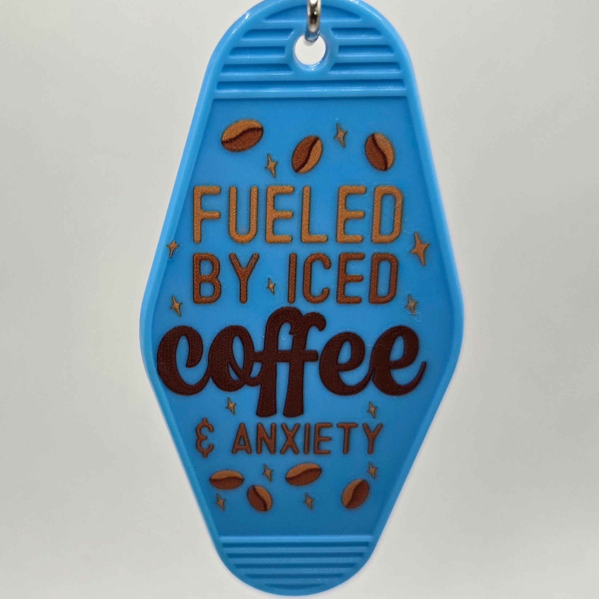 Coffee and Anxiety Keychain