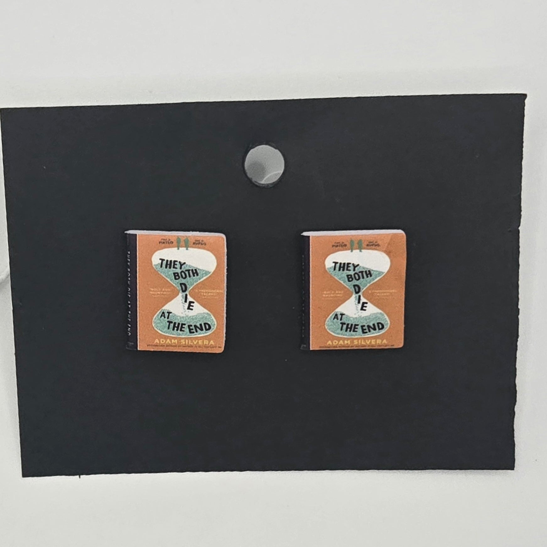 They Both Die at the End Book Earrings